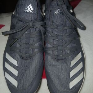 Adidas Gray Athletic Shoes